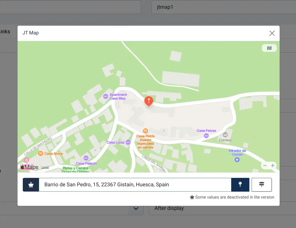 jtmap address
